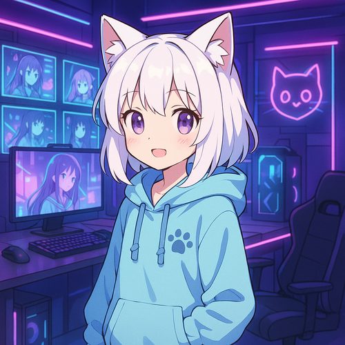 看片动漫-赛博猫娘